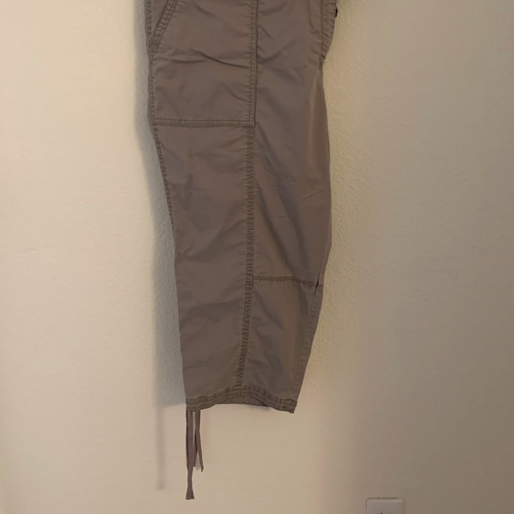 Cropped twill Eileen Fisher pants